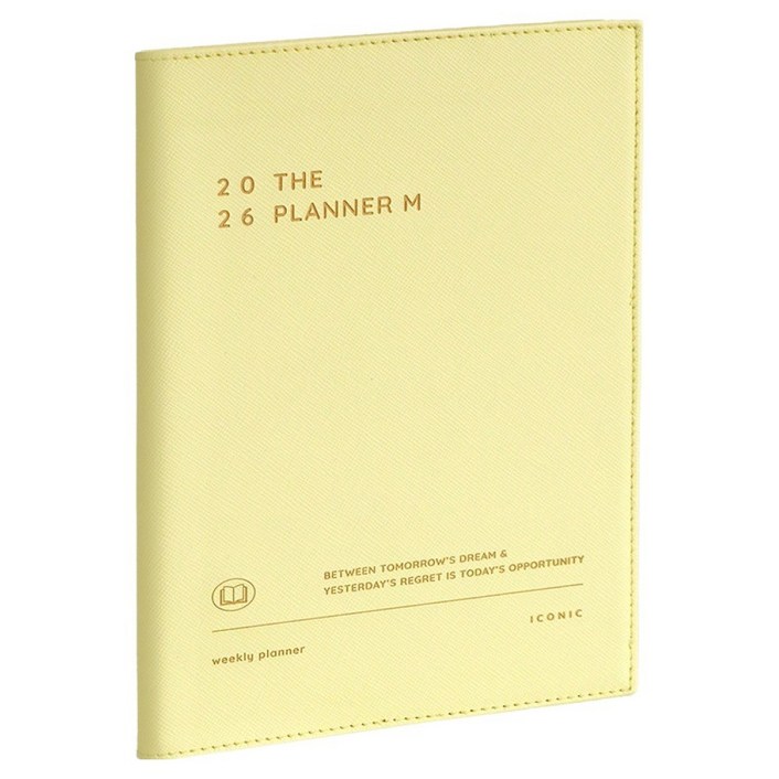 아이코닉 2026 더 플래너 M 위클리 다이어리 스케줄러