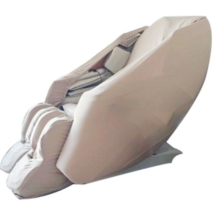 바디프랜드 안마의자 등커버발커버 면 덮개, 등패드고정클립4개로봇다리형 베이지, 1세트