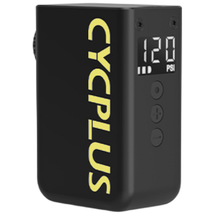 싸이플러스 CYCPLUS AS2 ULTRA 초경량 미니 전동펌프, 1개, 블랙