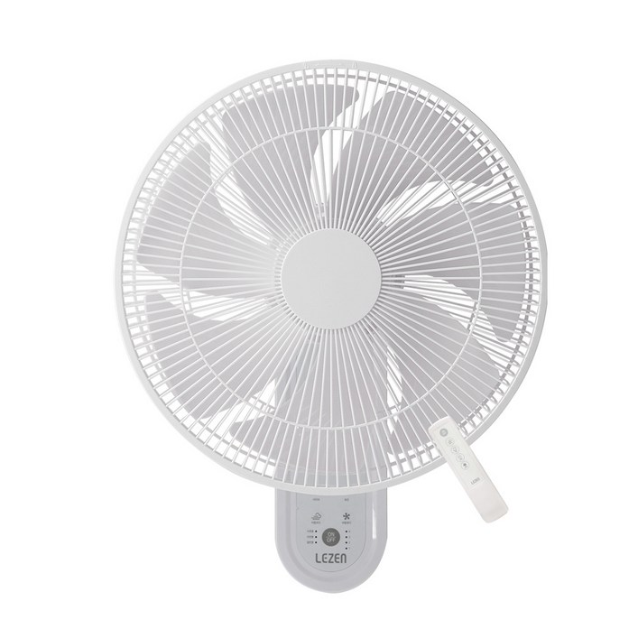 르젠 벽걸이 리모컨 BLDC 선풍기 35 cm LZEFDC520
