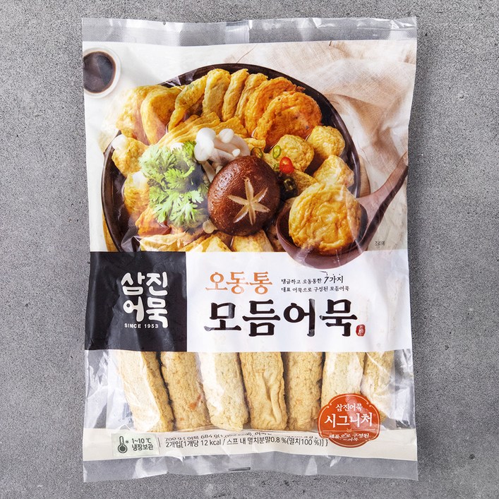 삼진어묵 오동통 모듬어묵  스프, 700g, 1개