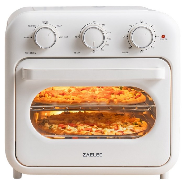 자일렉 스텐 오븐 에어프라이어 24L, ZL256A, 화이트