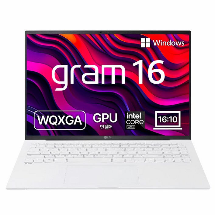 LG전자 2024 그램 16 코어 Ultra5 인텔 14세대, 스노우 화이트, 256GB, 8GB, WIN11 Home, 16Z90SUGR56K LG전자 2024 그램 16 코어 Ultra5 인텔 14세대, 스노우 화이트, 256GB, 8GB, WIN11 Home, 16Z90SUGR56K