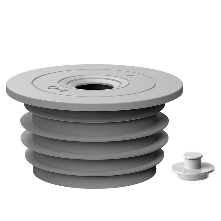 싱크대 베란다 배수구 배관 냄새 차단 막이 마개 실리콘 하수구트랩 6065mm