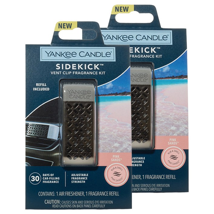 양키캔들 사이드킥 차량용 방향제 벤트클립