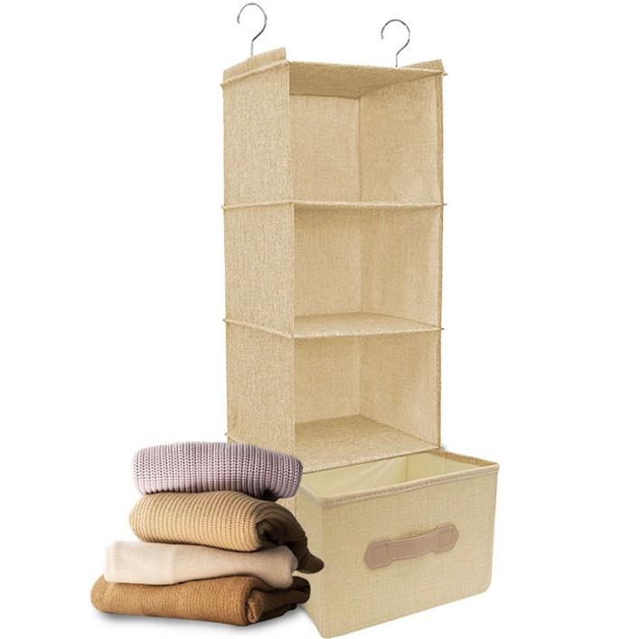 하늬통상 행잉오거나이저 4단  서랍장 1단