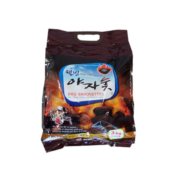 지피니 야자숯, 3kg, 1개