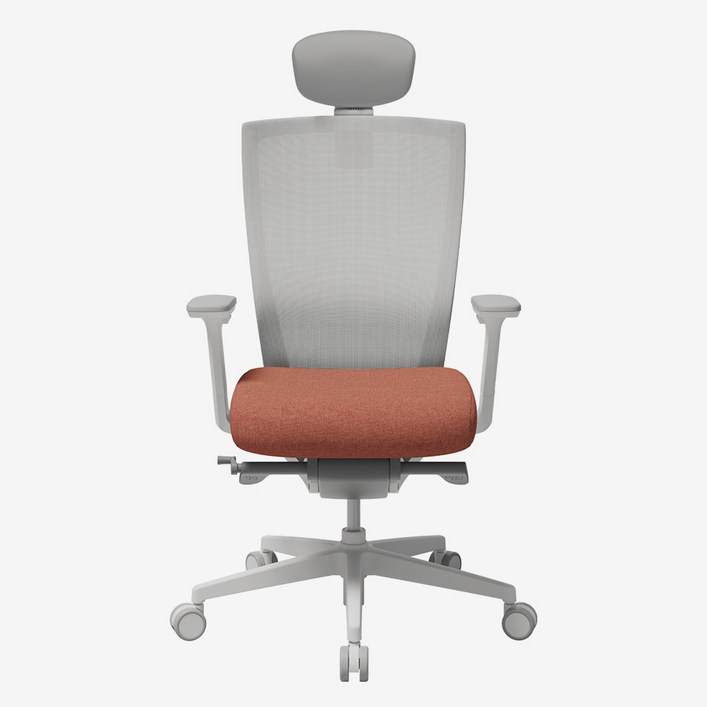 시디즈 T50 컴퓨터 책상 의자 HDA 방문설치, 화이트코랄