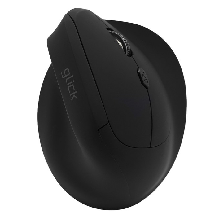 지클릭커 오피스프로 에르고 버티컬 인체공학 블루투스 무소음 무선 마우스 OP70