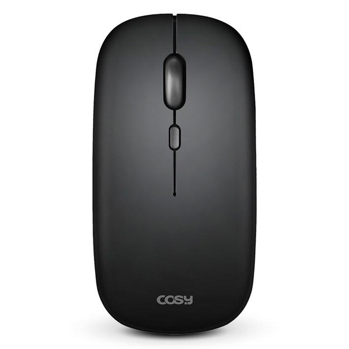 코시 블루투스 C타입 충전식 무소음 마우스 M4130BT, M4130BT, 블랙