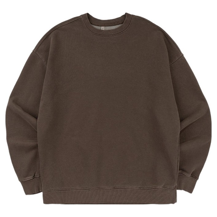 일루소 600G 피그먼트 워싱 맨투맨