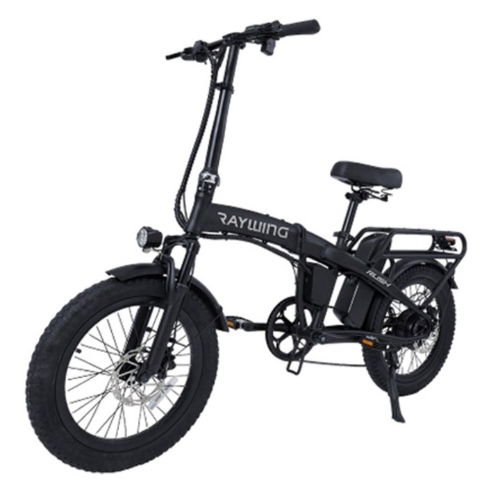 레이윙 러시 접이식 삼성셀 배터리 25Ah 전기자전거 고객직접설치, 팬텀 블랙, 알루미늄