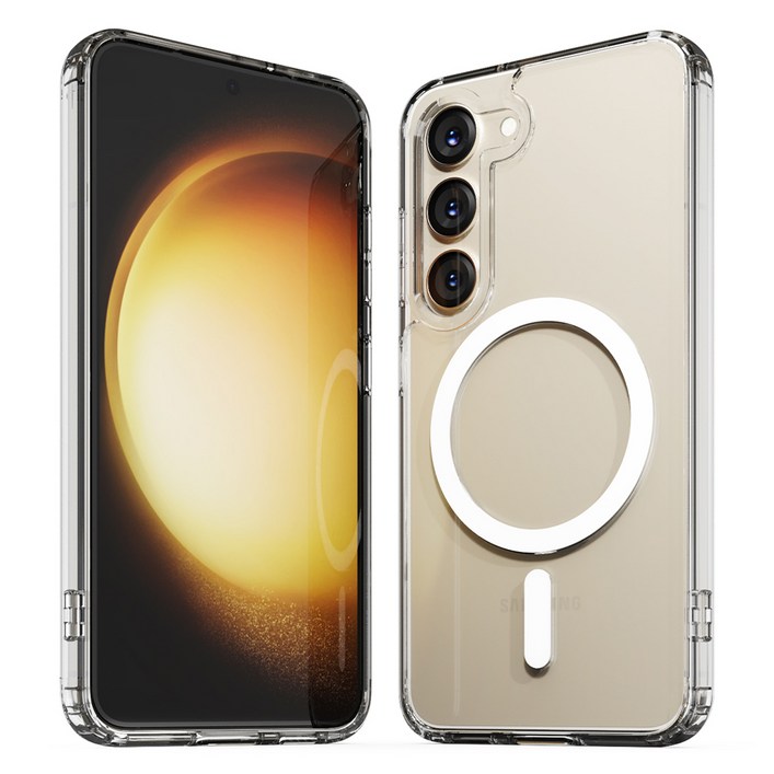 신지모루 아이폰 갤럭시 M에어클로 Lite 맥세이프 마그네틱 휴대폰 케이스