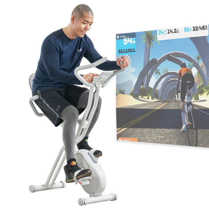 엑스바이크 숀리 E3 메타 블루투스 내장 실내 자전거