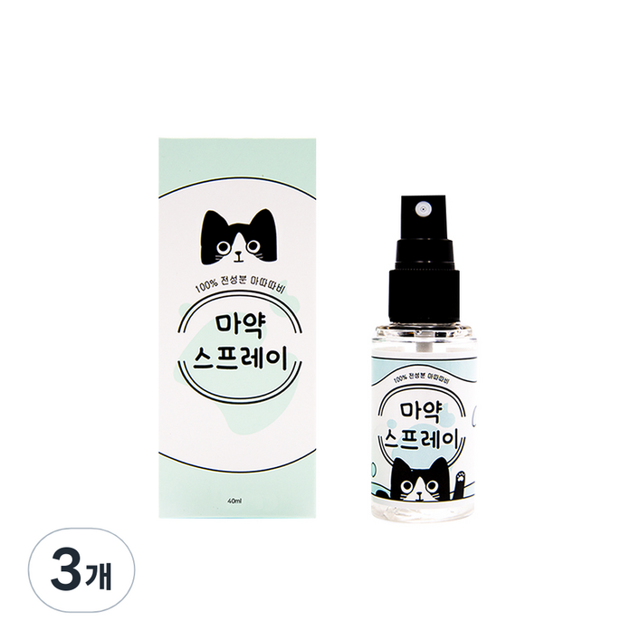 정글몬스터 고양이 마약스프레이, 마따따비, 3개 정글몬스터 고양이 마약스프레이, 마따따비, 3개