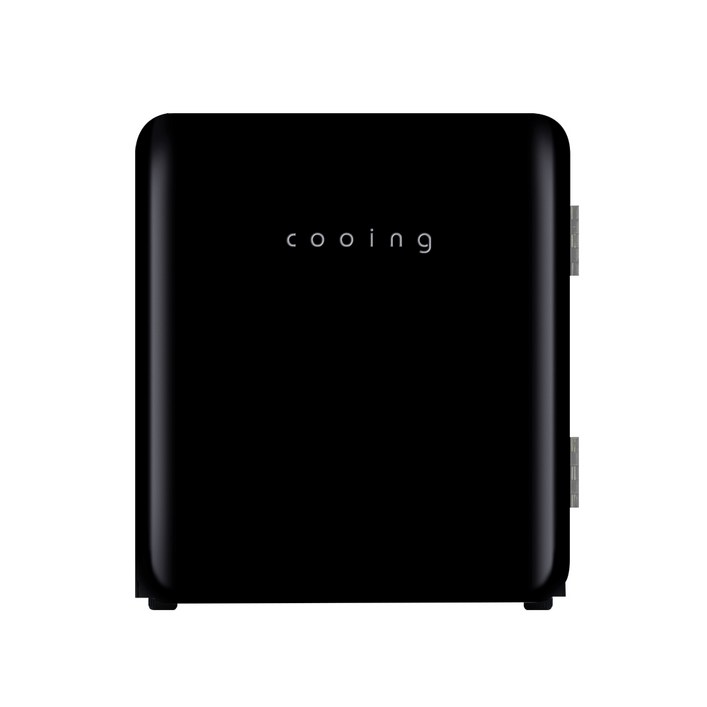 쿠잉전자 무소음 레트로 미니 냉장고 26L