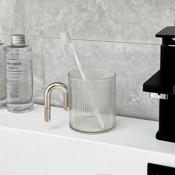 몬드스팟 실버 크롬 호텔 욕실 손잡이 양치컵 ONE SIZE RB20817