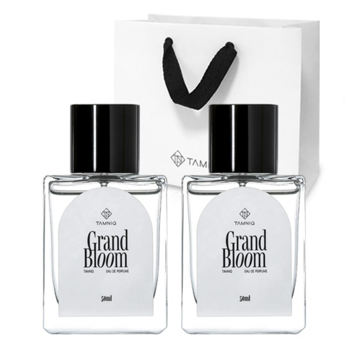 탐니크 오드퍼퓸 그랑 블룸 2p  쇼핑백, 50ml, 2개