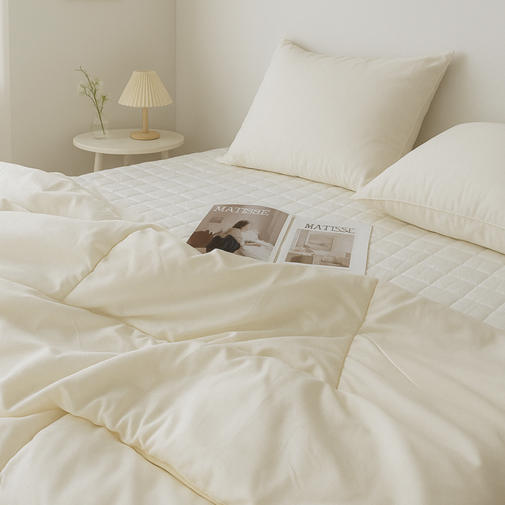 헤온 먼지없는 사계절 부드러운 차렵이불