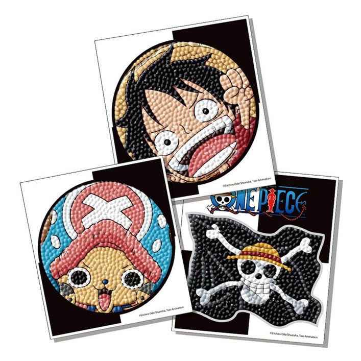 원피스 어드밴처 3종 스티커 보석십자수 all+95447rN