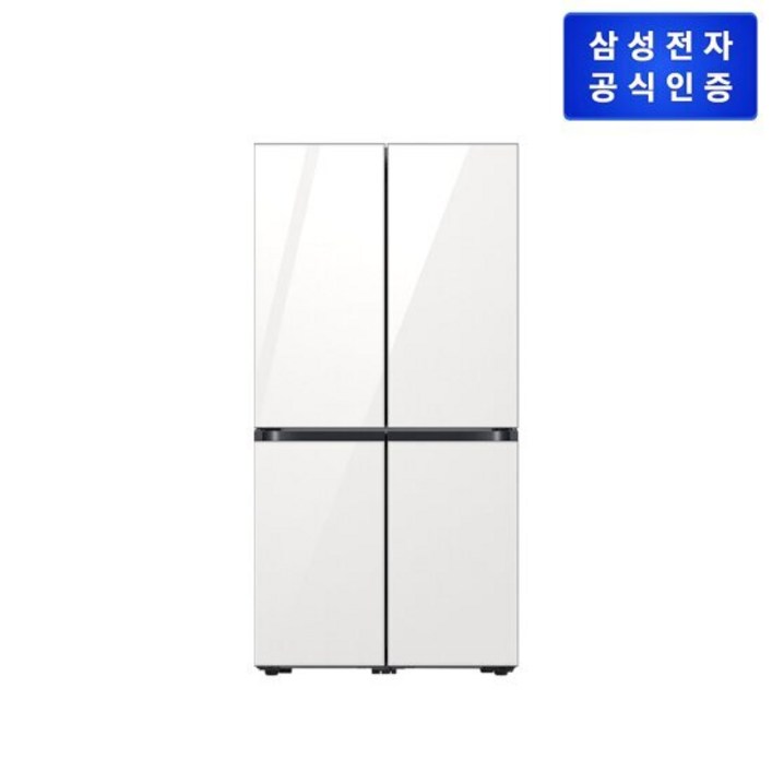 삼성 2024 비스포크 냉장고 4도어 RF85DB90B1H35 글램화이트 삼성 2024 비스포크 냉장고 4도어 RF85DB90B1H35 글램화이트