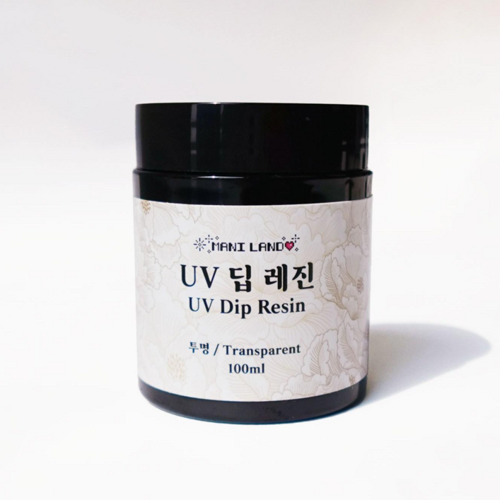 마니랜드 UV 딥 레진 100ml  딥액 딥아트 코팅 레진아트, 투명, 1개