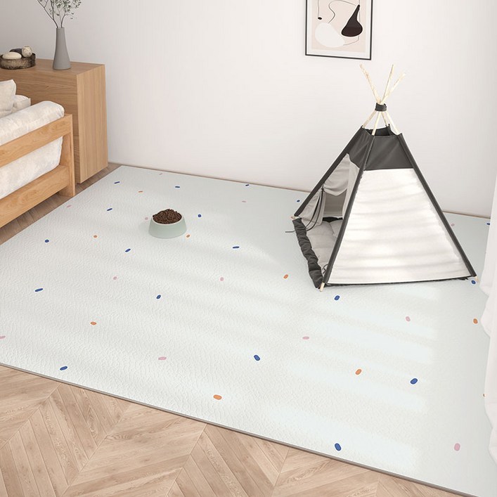 방수 미끄럼방지 애견매트 5mm 대형 발코니 베란다 거실 복도 강아지 방수매트