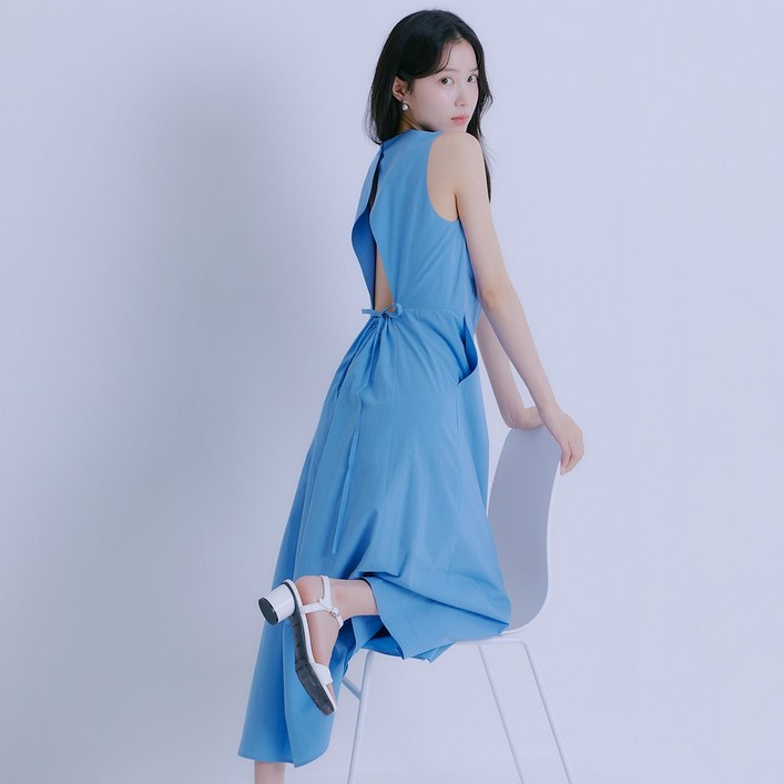 로엠 민소매 롱 원피스(2colors)_RMOWE37RT3 울산점 뉴코아