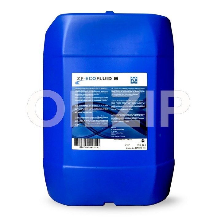 ZF순정미션오일 ZF EcoFluid, 에코플루이드 M, 75W80, 유럽직수입정품, 독일산 (20L)