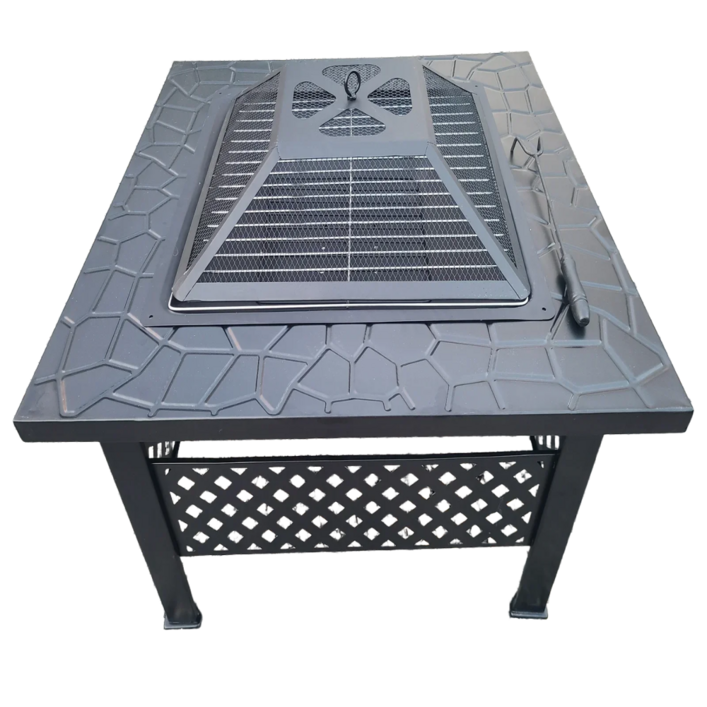 나이테 메탈 테이블 화로대 업그레이드버전, 1개