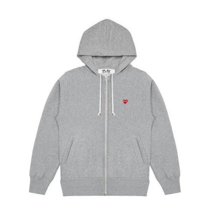 꼼데가르송 24FW 후드 티셔츠 P1T312 AZ T312 051 1 Gray 꼼데가르송 24FW 후드 티셔츠 P1T312 AZ T312 051 1 Gray