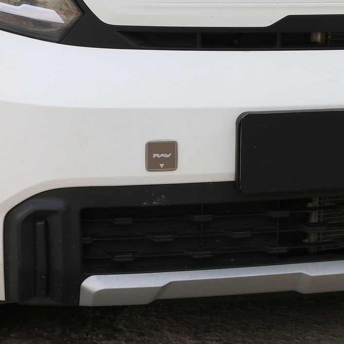 아이비유몰 더뉴기아 레이 몰딩 견인고리 포인트 (THENEW KIA RAY) 호환, 02.카본