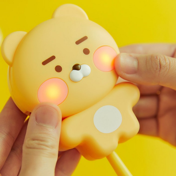 카카오프렌즈 볼발그레 UV 휴대용 칫솔살균기 춘식이 어피치 라이언 카카오 캐릭터