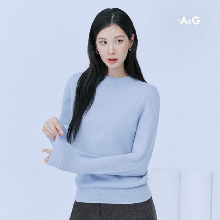더엣지 24FW 울100 홀가먼트 텐션 풀오버 3종