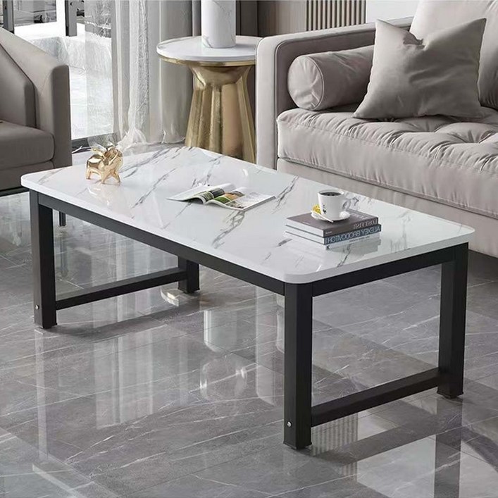 고급 대리석 거실 소파테이블 2단 수납 티테이블 좌식 다용도 디자인