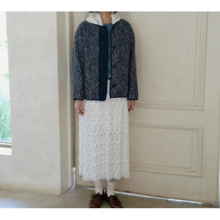 써스데이아일랜드 레깅스 레이어드 스커트T256MSK145W