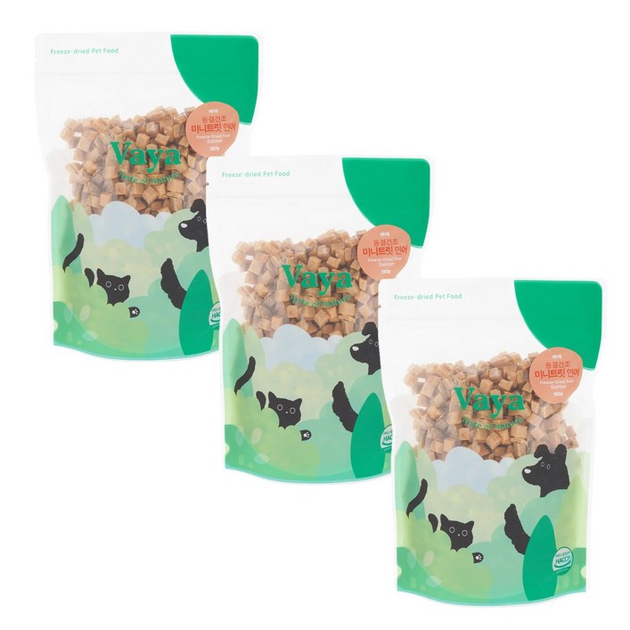 바야 프리미엄 펫푸드 동결건조간식 저칼로리 고양이간식 강아지간식, 3개, 150g, 소간트릿