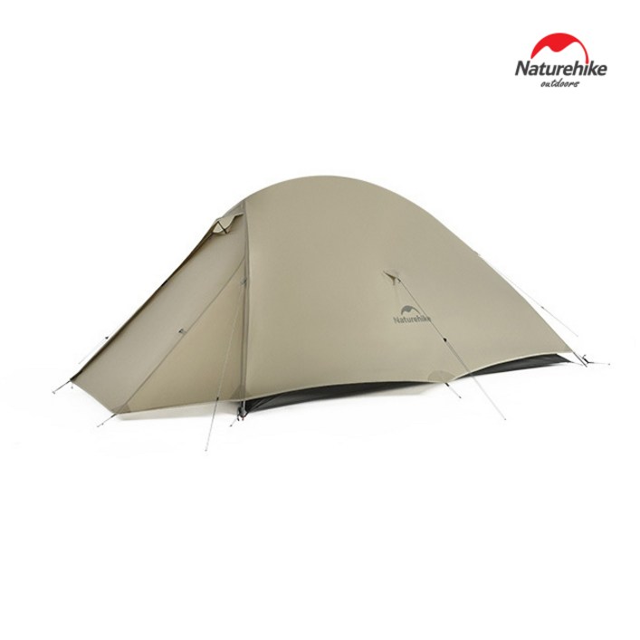 네이처하이크 Pro 클라우드업2 텐트 20D 초경량 백패킹 2인용 비박, 브라운