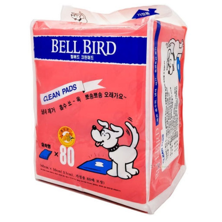 벨버드 애견 강아지 배변 패드 80p