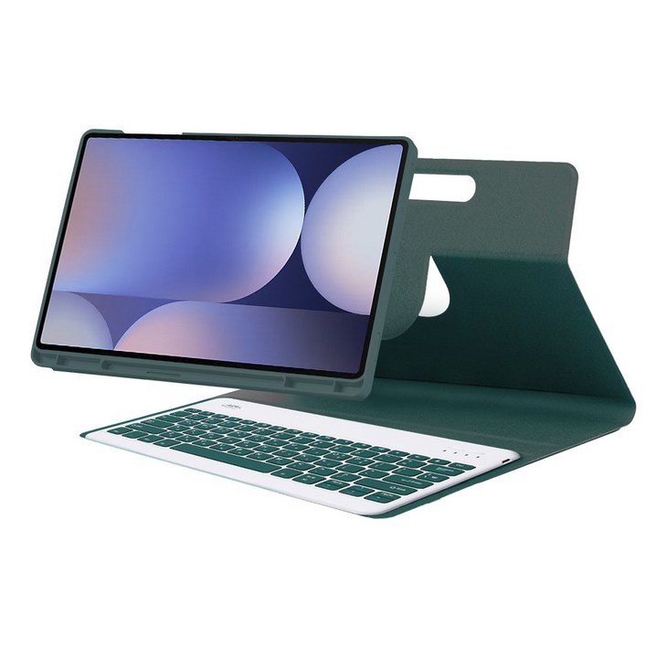 갤럭시탭 S9 FE 플러스 12.4인치 호환 룬드 마그네틱 분리형 S펜수납 스마트 북커버 케이스 S9 S8 S7 S7FE 공용, 아보카도, 1개 갤럭시탭 S9 FE 플러스 12.4인치 호환 룬드 마그네틱 분리형 S펜수납 스마트 북커버 케이스 S9 S8 S7 S7FE 공용, 아보카도, 1개