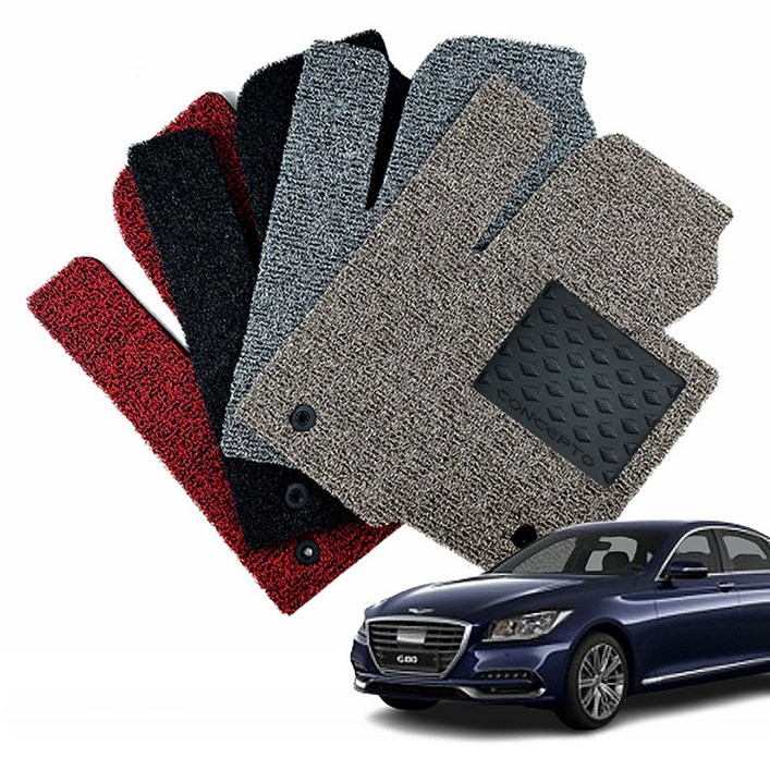 DXSOAUTO 컨셉토 확장형 코일매트 제네시스 G80 1열2열 트렁크 세트, 레드, 304 4륜 DXSOAUTO 컨셉토 확장형 코일매트 제네시스 G80 1열2열 트렁크 세트, 레드, 304 4륜
