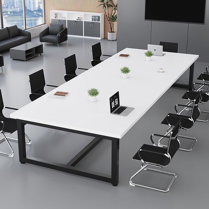 사무실 회의실 사각 회의 테이블 상담 세미나 연수용 책상