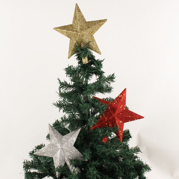 보넨 크리스마스 트리 오너먼트 장식 화이트 스노우 벽 소품