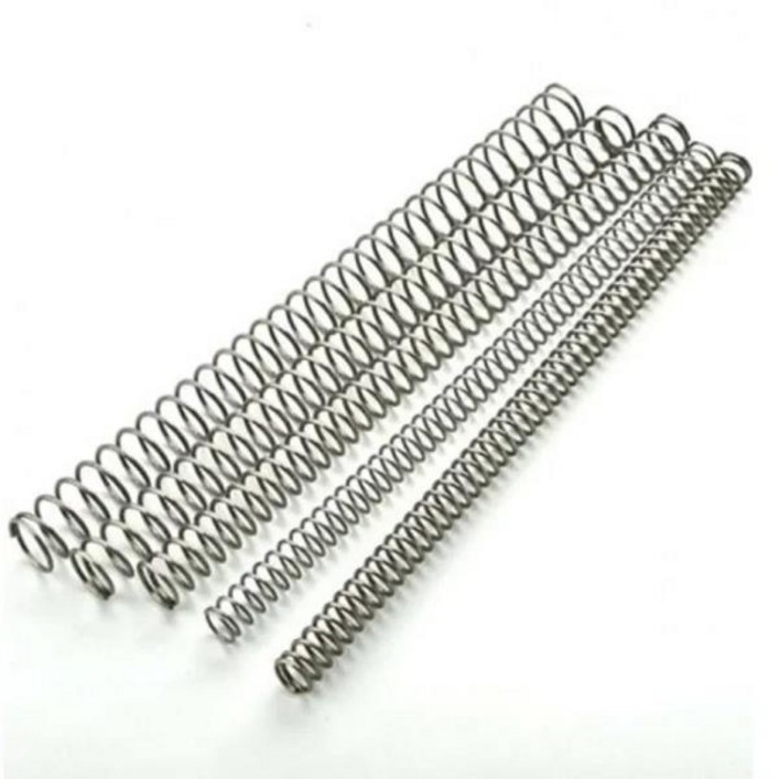 TRYNCDS 3pcs Stainless Steel Long pressure Spring compression springs Wire Dia 0.3mm Outer Dia 2mm6