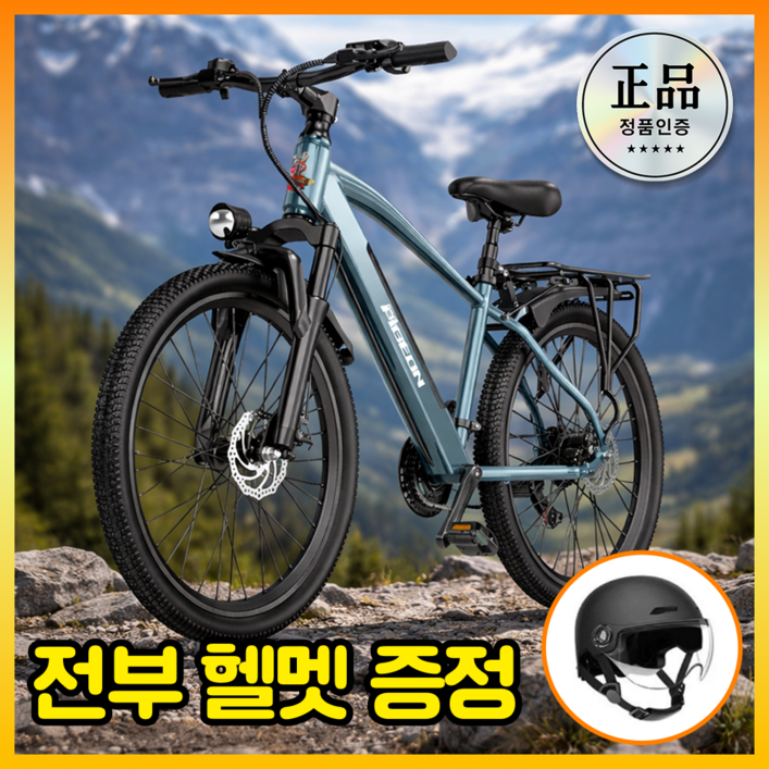 디즈센즈 고성능 전기자전거 전동자전거 자토바이 출퇴근 전동바이크 배달 경량스틸, 화이트 25ah, 경량스틸