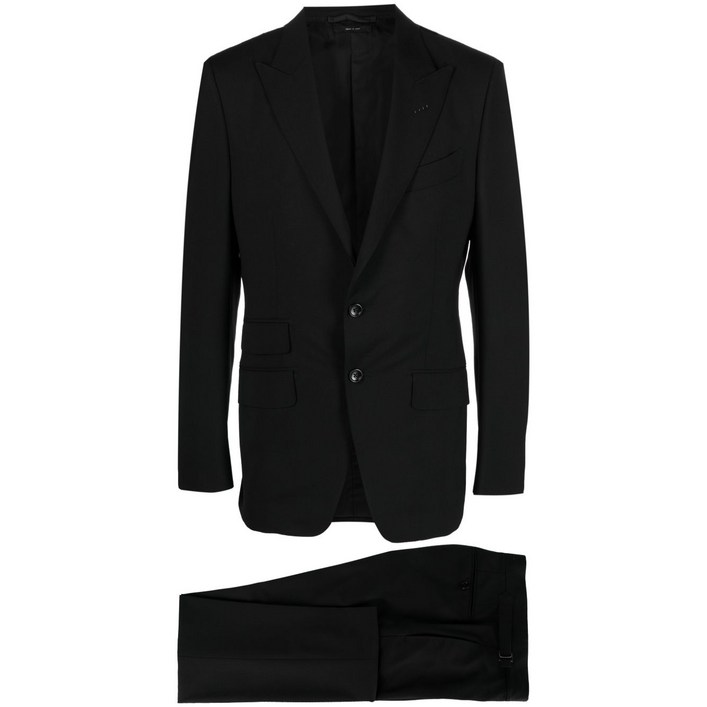 톰포드 울 싱글 브레스티드 수트