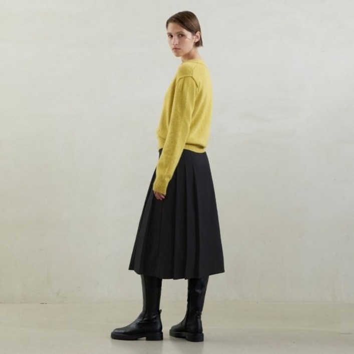 나인Atelier Nain 젠느 멀티 플리츠 미디 스커트SK4849 258366