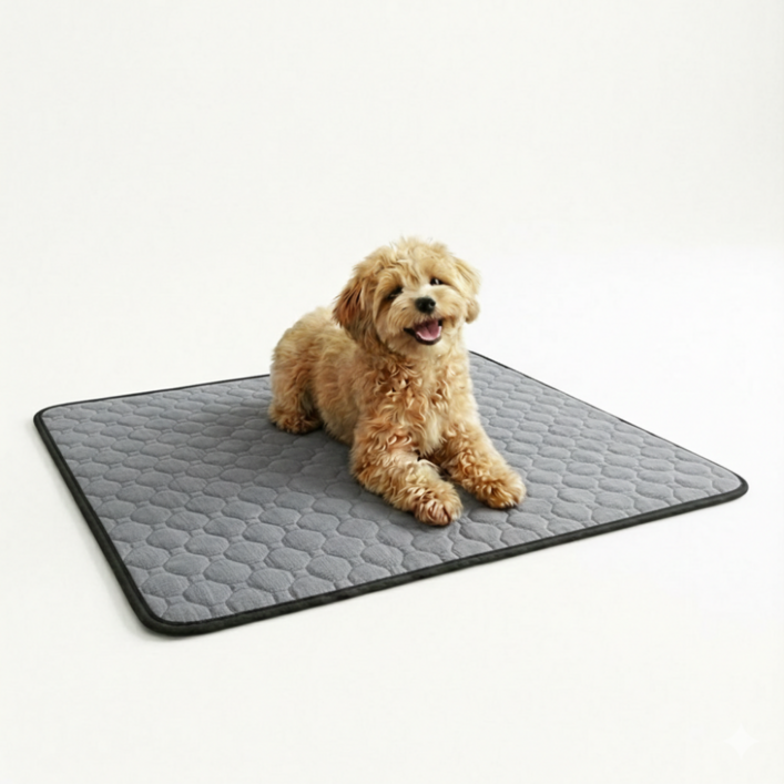 포스트머스 빨아쓰는 냄새잡는 반려동물 논슬립 배변 매트 패드, 1개, 1개입