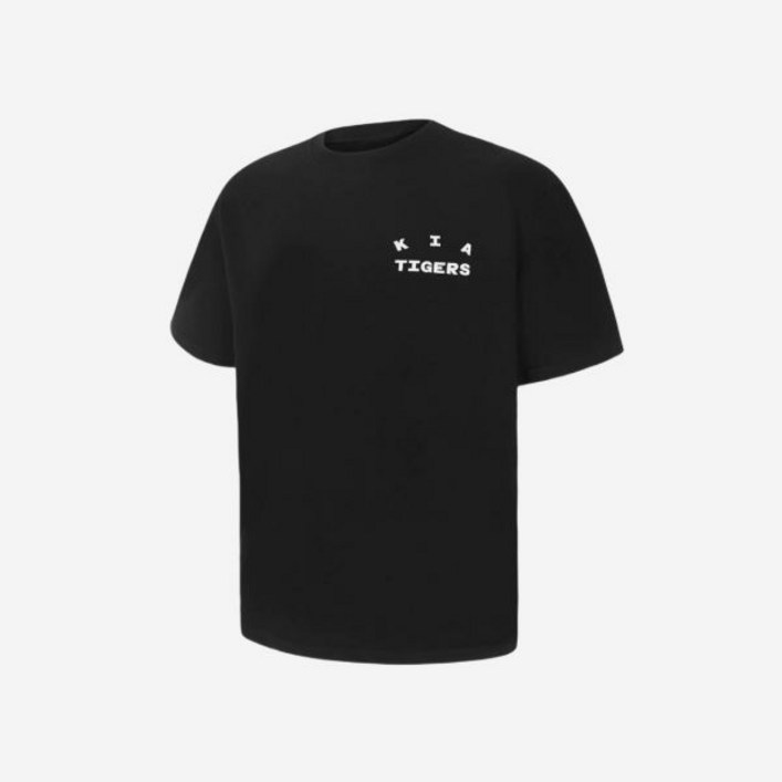 아이앱 스튜디오 x 기아 타이거즈 브랜드데이 티셔츠 블랙 IAB Studio KIA TIGERS Brand Day T-Shirt Black 256025