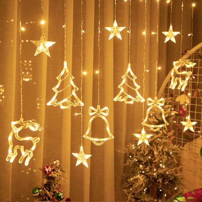 파티굿즈 LED 조명 크리스마스장식 인테리어 소품 데코용품, 1개, 크리스마스